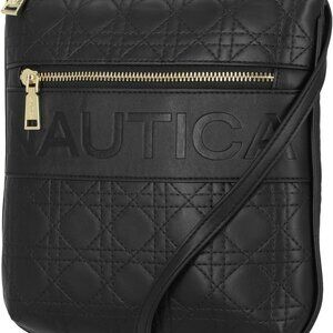 Lakeside Signature Jaquard North South Crossbody Bag